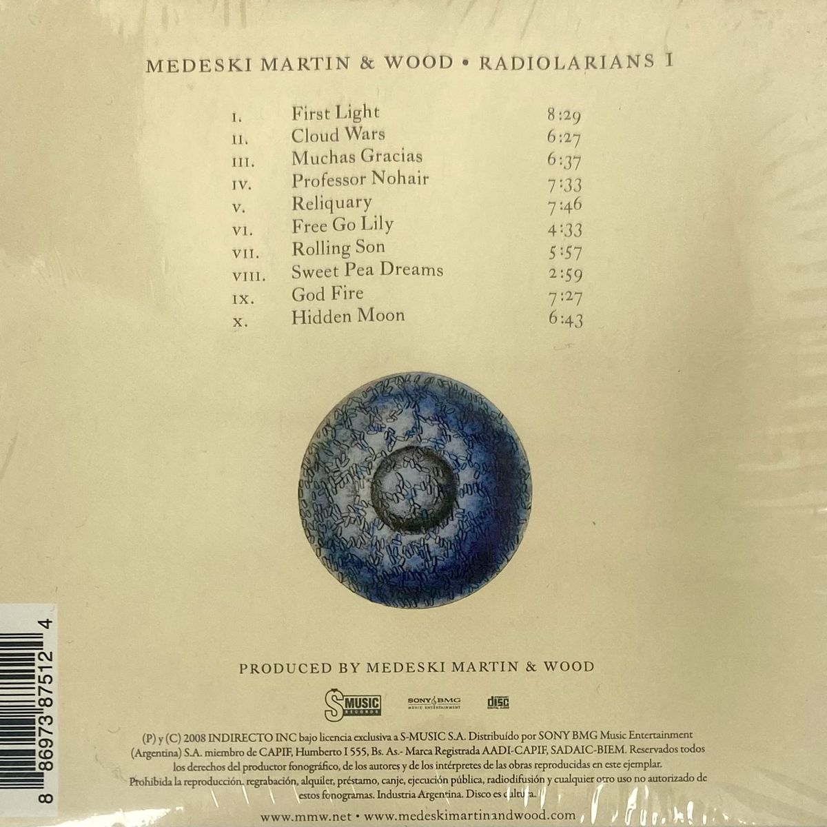 GENERICO - MEDESKI MARTIN & WOOD - RADIOLARIANS I / CD