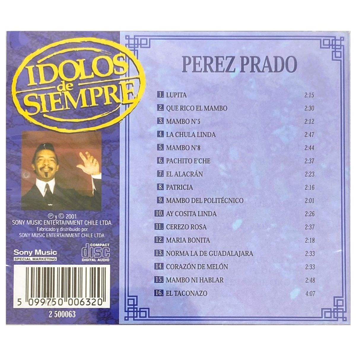 GENERICO - PEREZ PRADO - IDOLOS DE SIEMPRE / CD