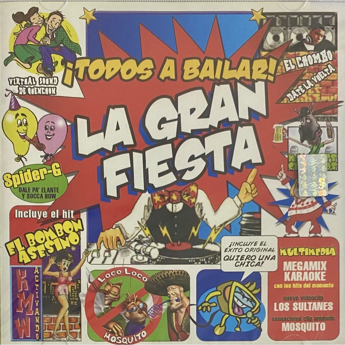 GENERICO - TODOS A BAILAR! - LA GRAN FIESTA - VARIOS / CD