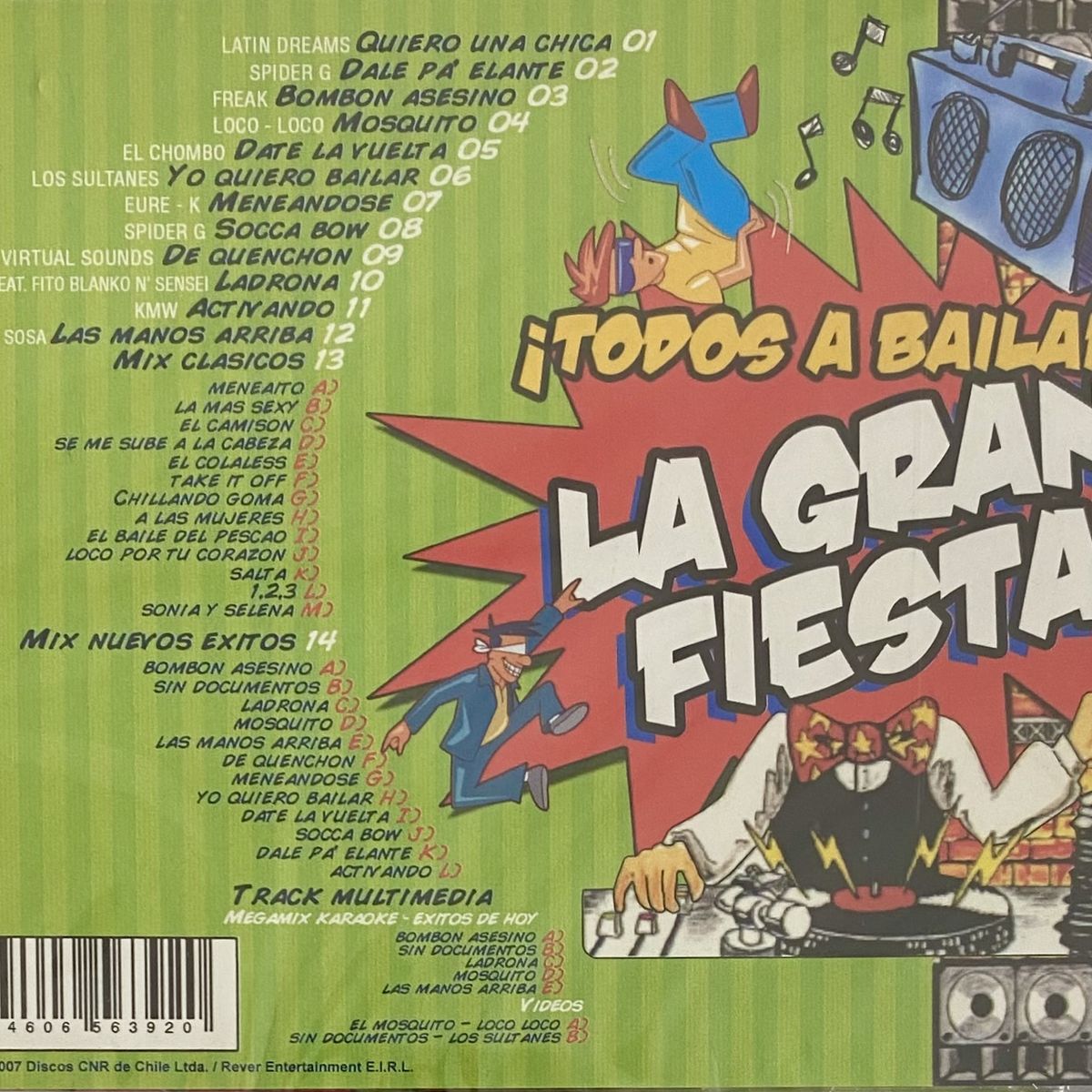 GENERICO - TODOS A BAILAR! - LA GRAN FIESTA - VARIOS / CD