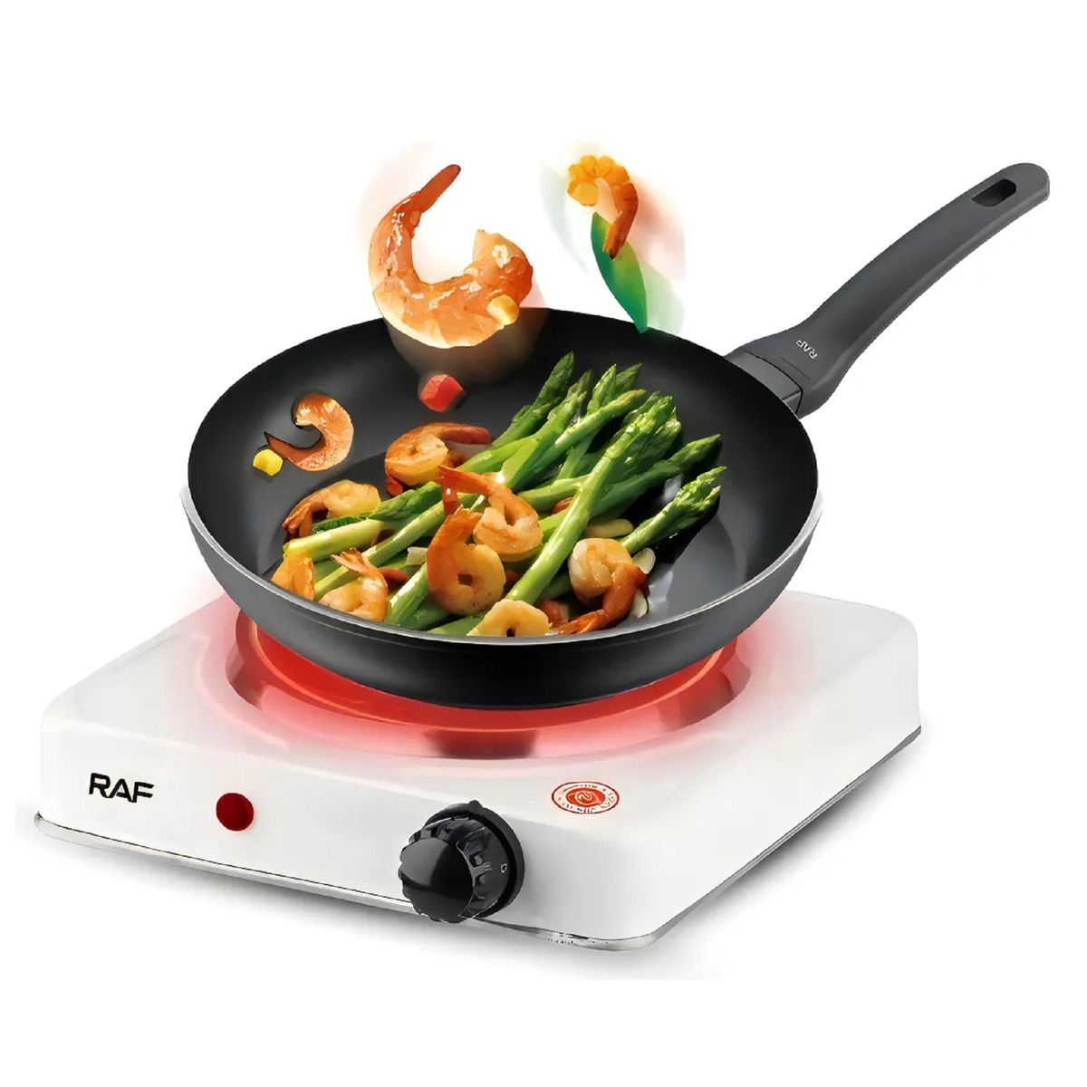 GENERICO - Cocina Cocinilla Eléctrica 1 Plato Encimera De 1000w Color Blanco