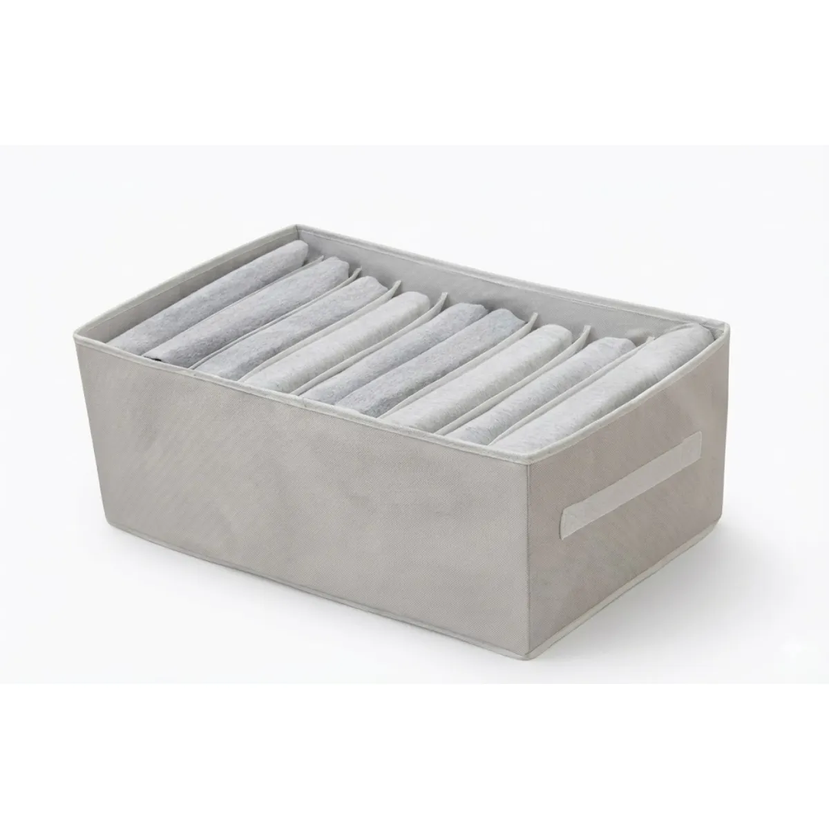 GENERICO - Caja De Almacenamiento Organizador Ropa Multiuso 36x25x20cm