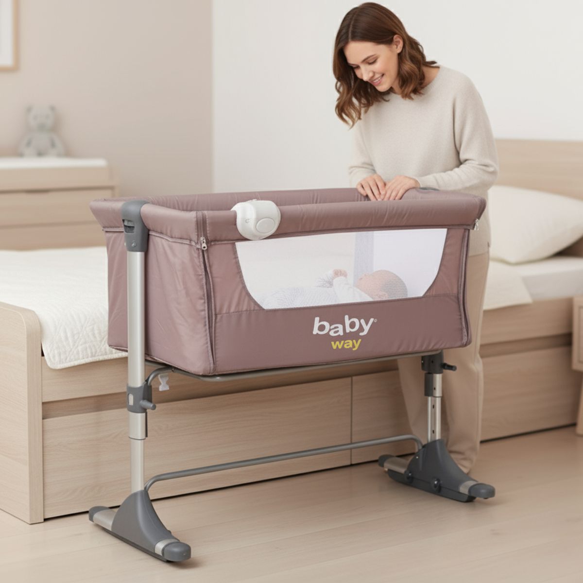 BABY WAY - Cuna Moisés Colecho Baby Way