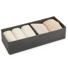 GENERICO - Caja De Almacenamiento Organizador Ropa Multiuso 20x51x10cm