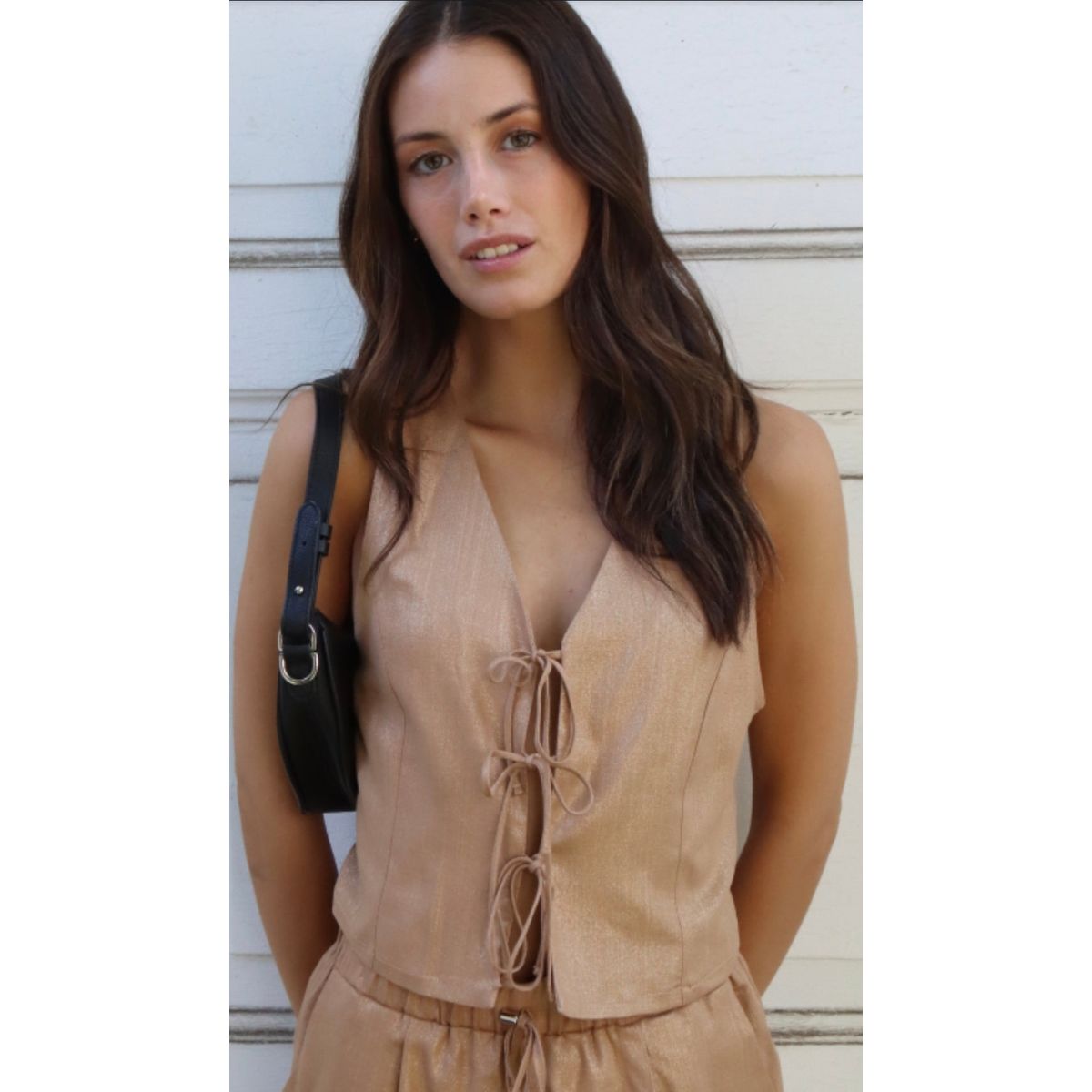 ME QUIERE MUCHO POQUITO NADA - Gilette Viscosa Cobre