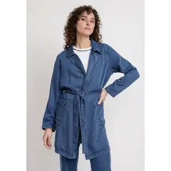 CANADIENNE - Trench De Mujer Atenea Navy