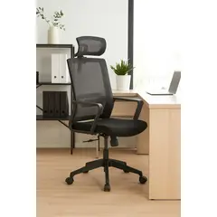 GENERICO - Silla ergonómica negra