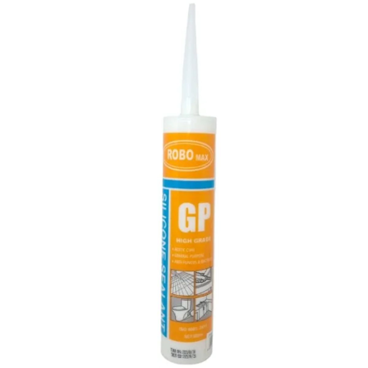 GENERICO - Silicona Sellador Acético Anti Hongos Y Bacterias 300ml