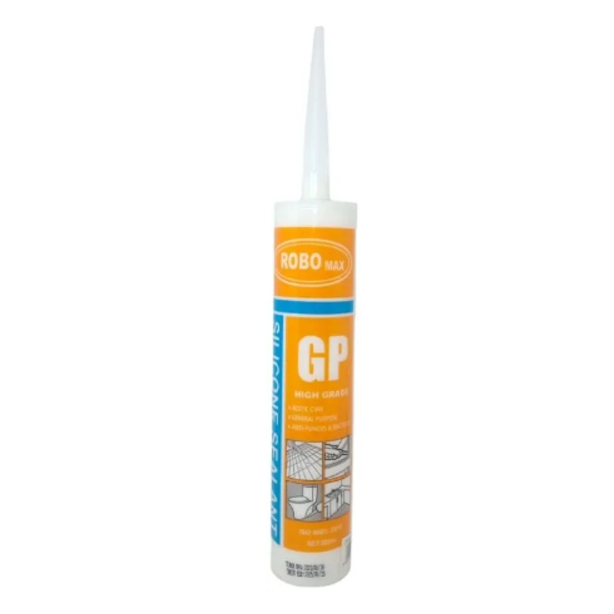 GENERICO - Silicona Sellador Acético Anti Hongos Y Bacterias 300ml