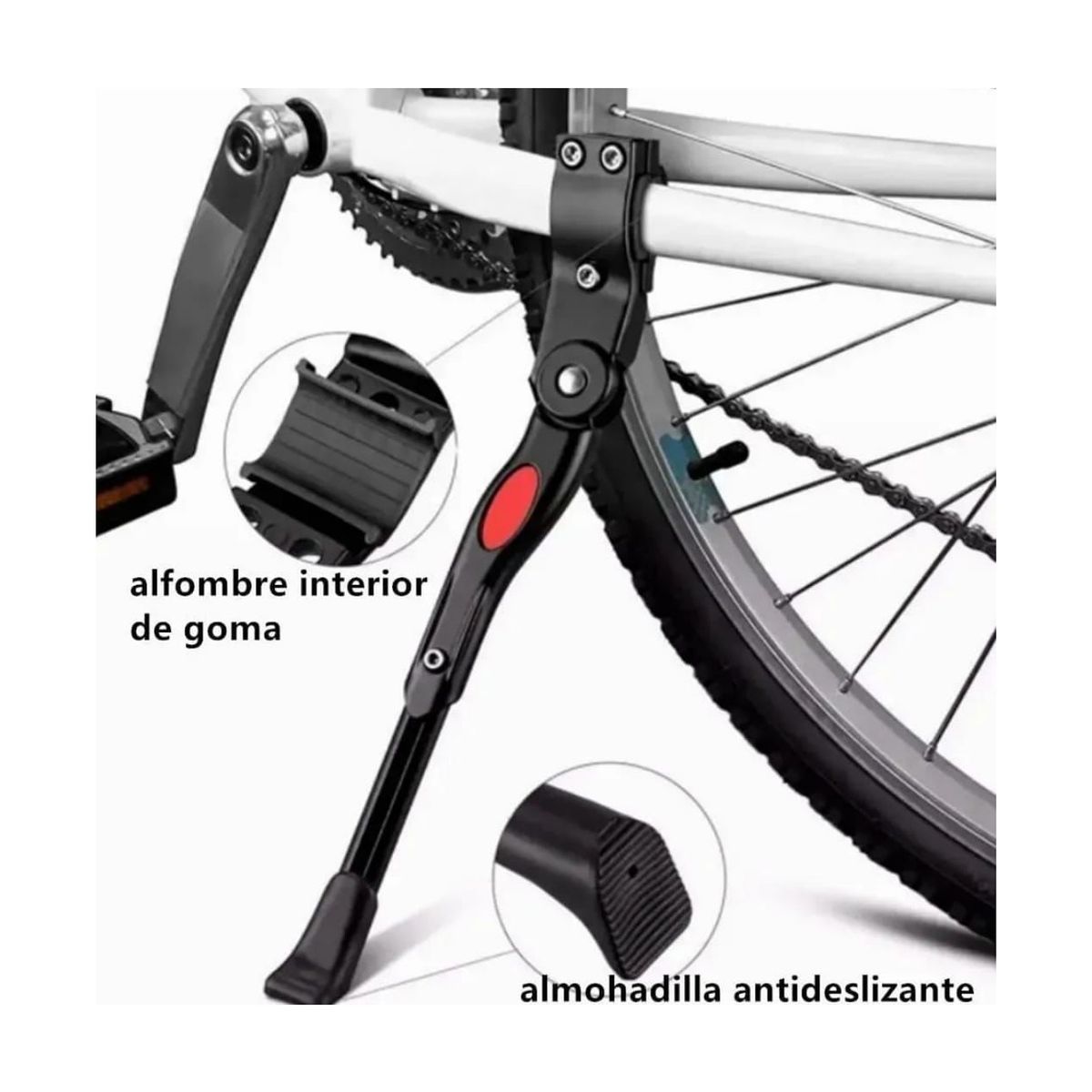 GENERICO - Soporte Pata de bicicleta Ajustable universal
