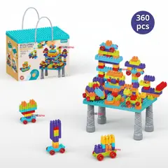 LINE - Juego Bloques de Construcción 360 piezas para Niño o Niña