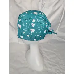 EL ESPACIO DE TOMMY - Gorro Clínico Antifluido Vitriolen Dientes turquesa