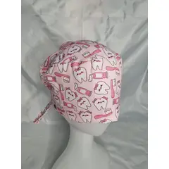 EL ESPACIO DE TOMMY - Gorro Clínico Antifluido Vitriolen Dientes rosa