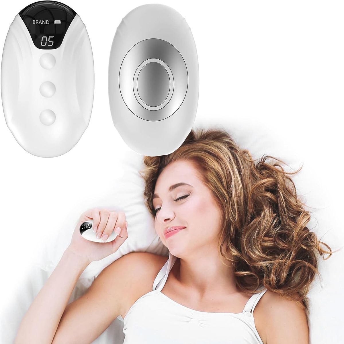 GENERICO - Dispositivo Anti Estres Estimulador Tens Ansiedad Tratamiento Insomnio Noche Aliviar Estres