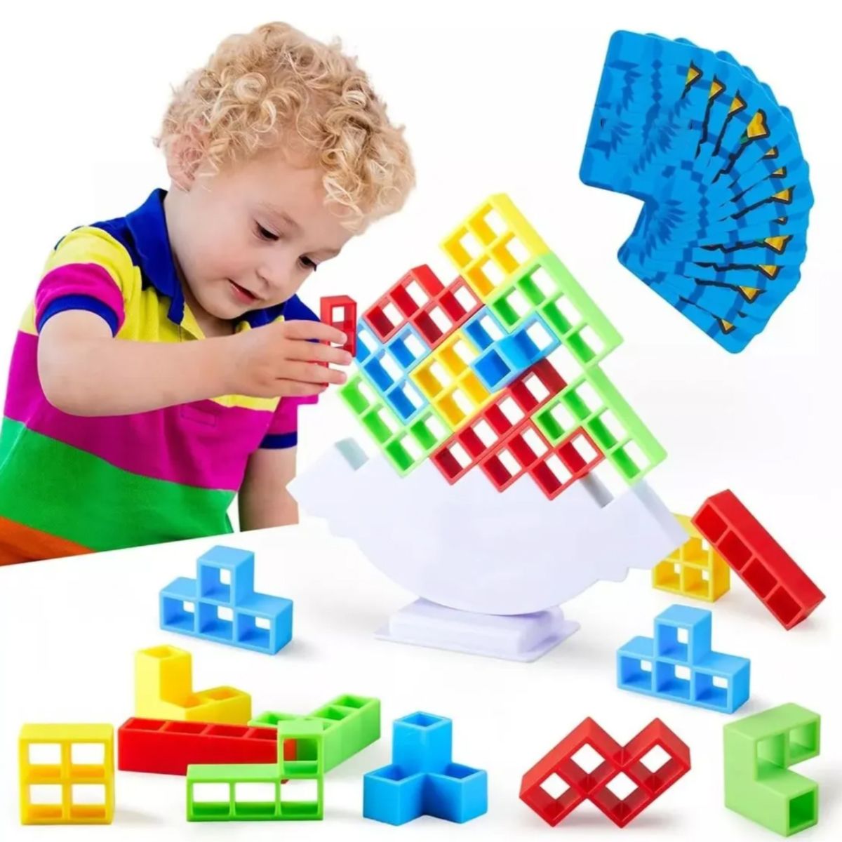 ATURE - Bloques De Construcción Apilables Para Niños 32 Piezas