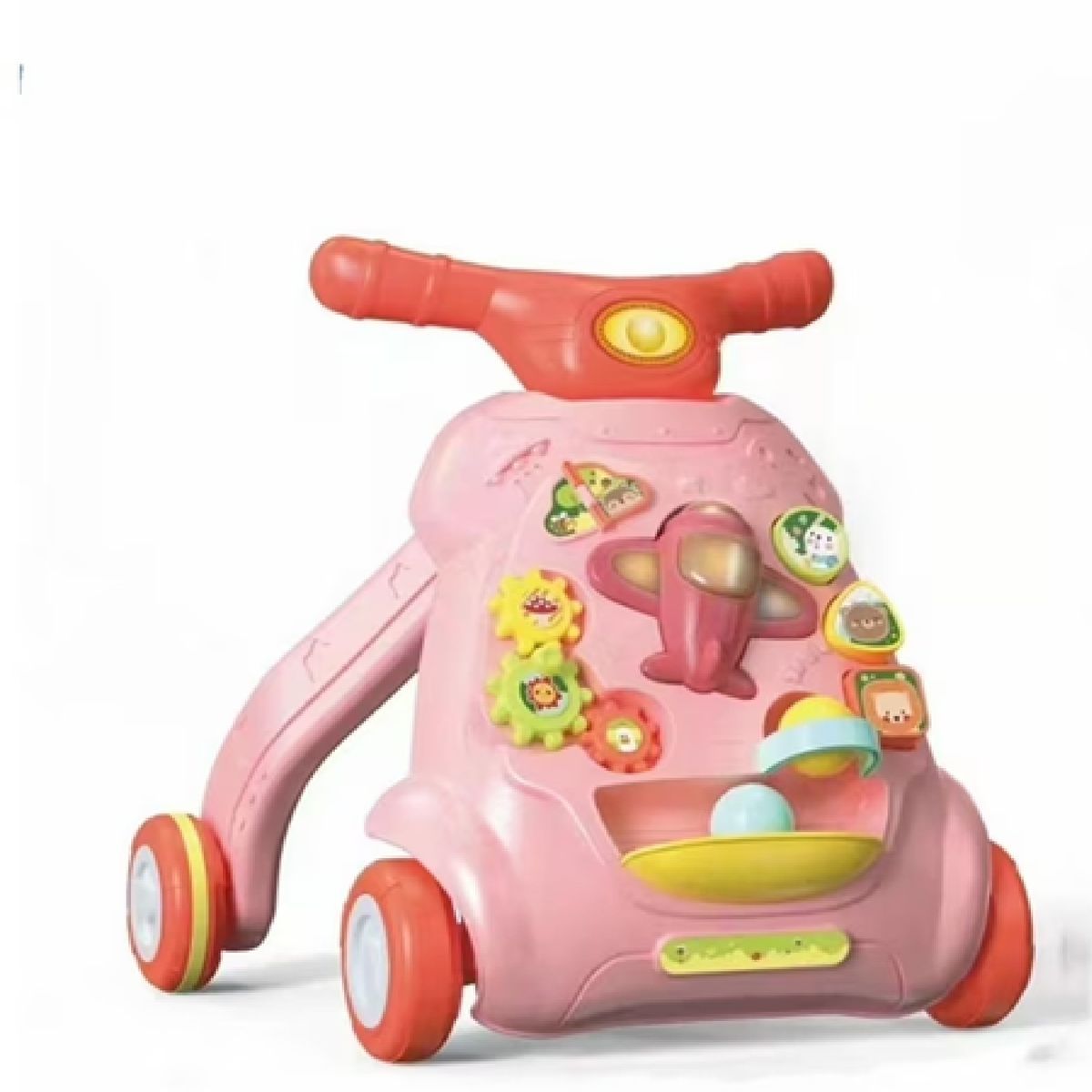 GENERICO - Caminadora Corre Pasillo Con Patita de Guatero Rosado