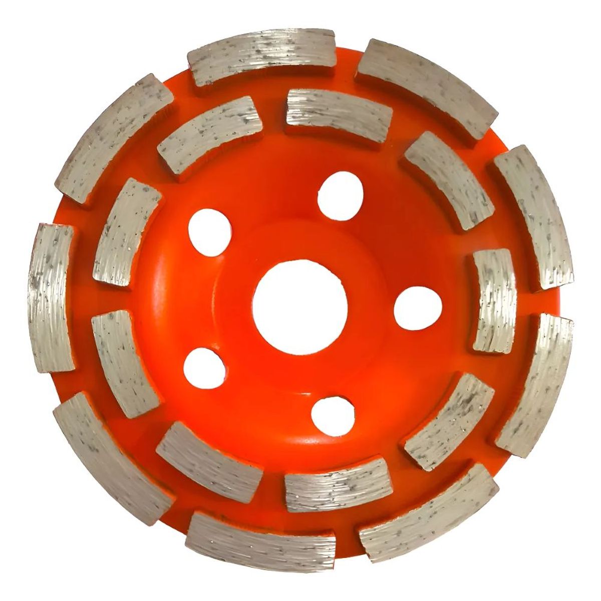 GENERICO - Disco Copa Diamantado Doble Segmentado Pulidor De 4-12