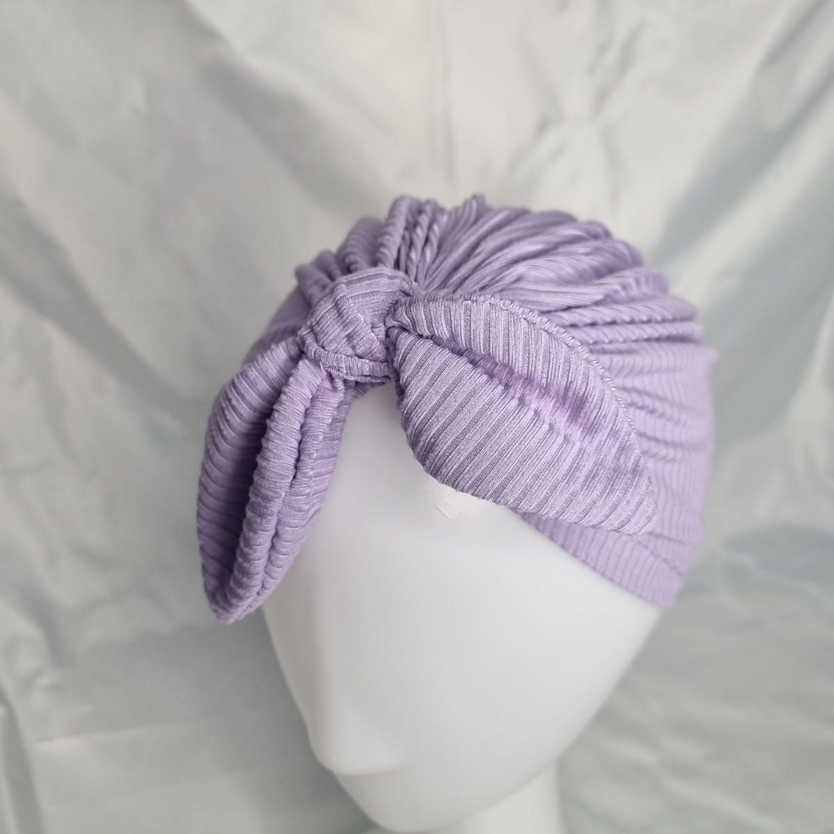 EL ESPACIO DE TOMMY - Turbante infantil 6-12 meses color lila