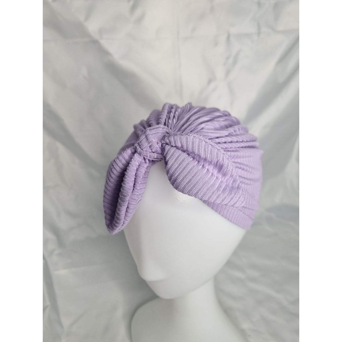 EL ESPACIO DE TOMMY - Turbante infantil 6-12 meses color lila