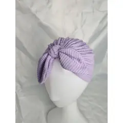 EL ESPACIO DE TOMMY - Turbante infantil 6-12 meses color lila