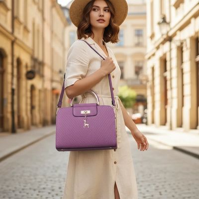 Imagen 2 del producto Cartera Elegante Mujer Ocasion Cruzada Dama Fiesta Hombro Negro Lisa Níquel Negro