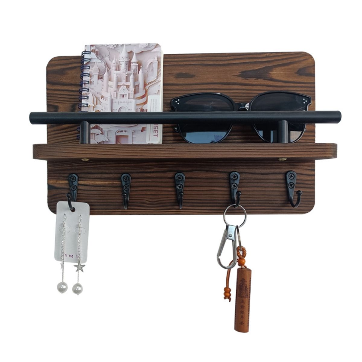 ATURE - Estantería De Pared Para Salón Estantería De Madera