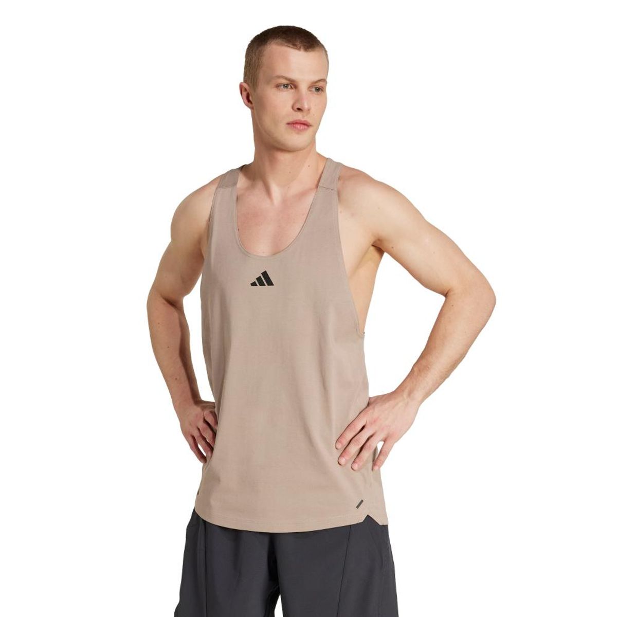 ADIDAS - Poleras sin manga Training Hombre