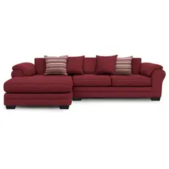 AMERICA DECORA - Sofá Seccional Izquierdo 5 Cuerpos XL Con Resorte Estructural Grandón Chenille
