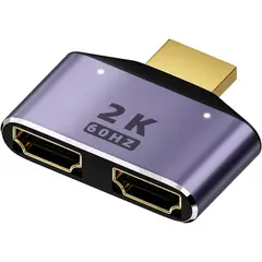 KUANGYE - Adaptado Dual Hdmi 1x2 Extender O Duplicar Un Hdmi A La Vez