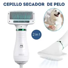 MOVI - Cepillo y Secador de Pelo de mascotas 2 en 1