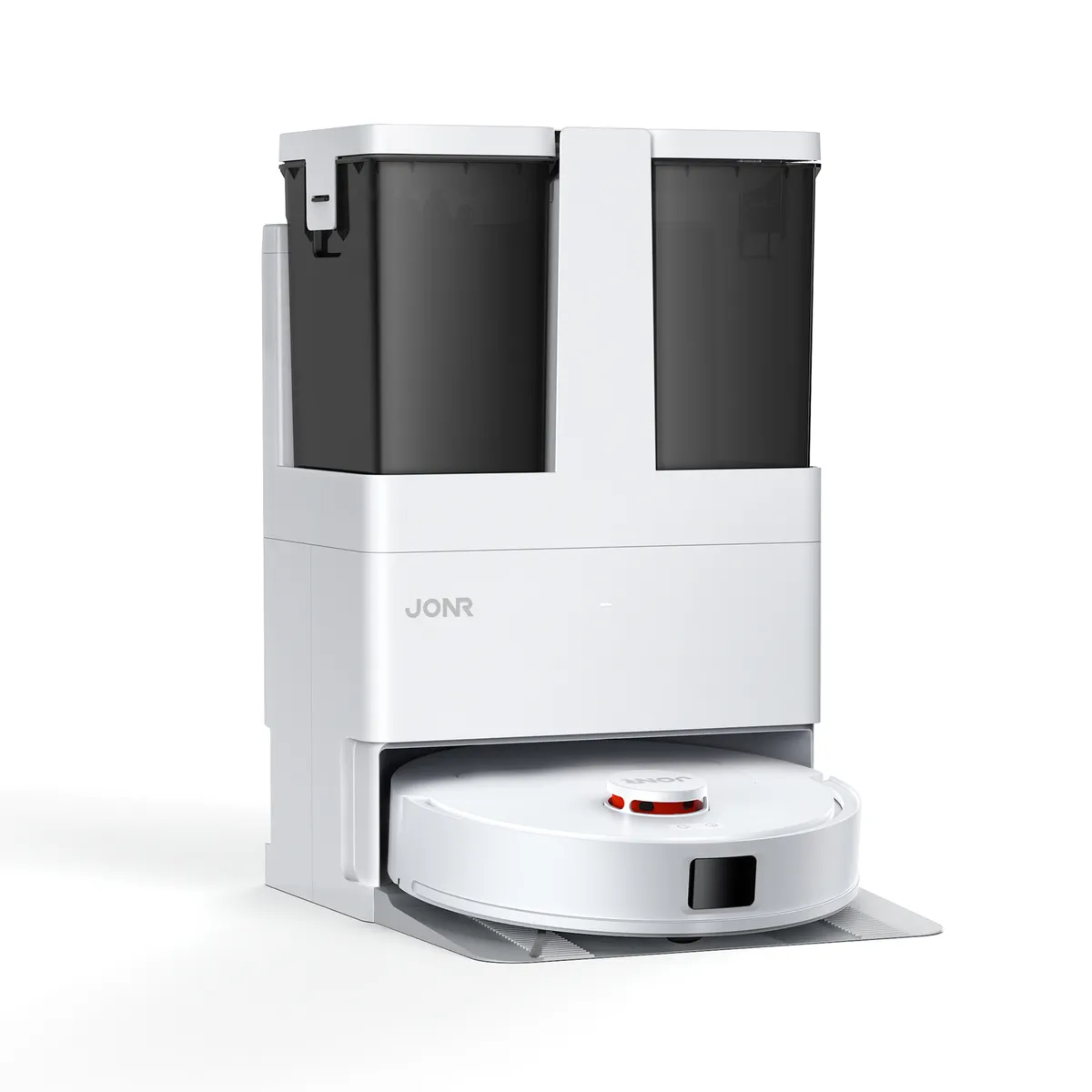 JONR - Robot aspiradora JONR T5 Lite con base de secado y lavado de mopa 8000PA