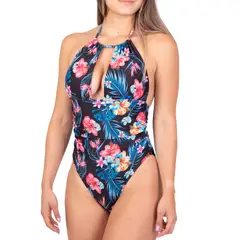HIPSY SWIMWEAR - Traje de baño Mujer Luna Rosa floral Hipsy