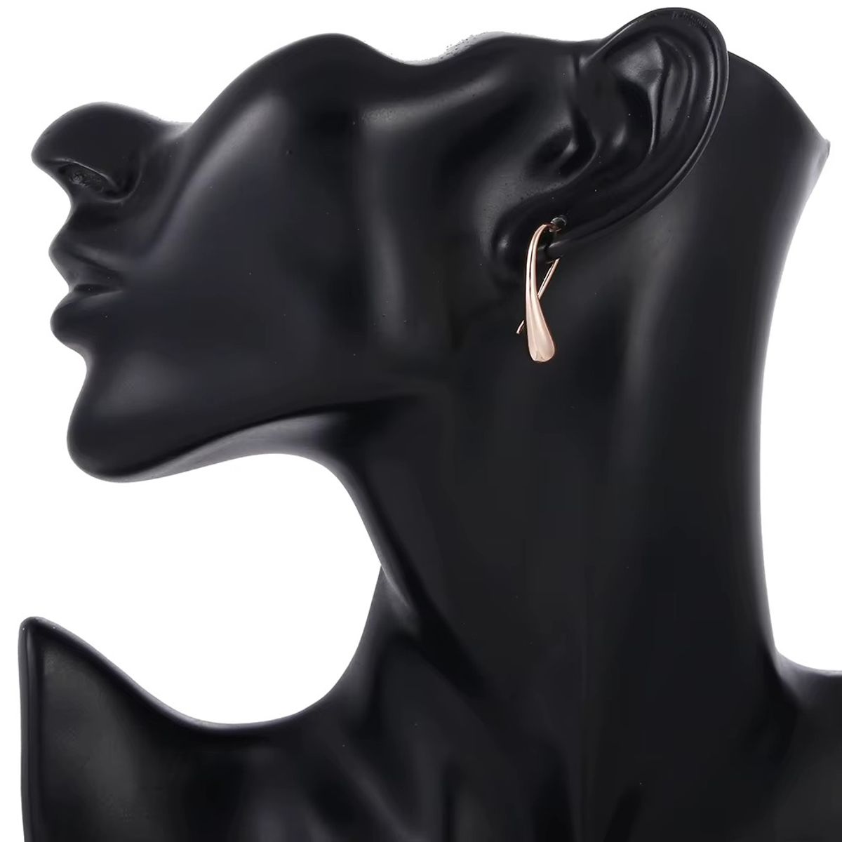 LUXURYJOYAS - Aros Gota Baño Oro 18kt Sobre Plata 925 Vermeil Clásicos
