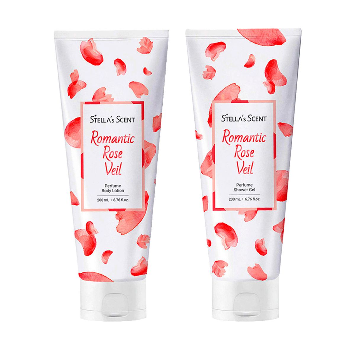 STELLA'S SCENT - Set Crema Corporal y Gel de Ducha Romantic Rose Veil Stellas Scent  200ml