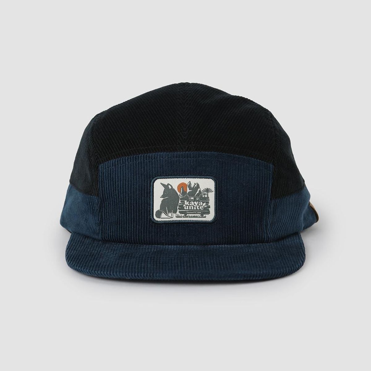 KAYA UNITE - Jockey Camper Cotelé Patch Azul