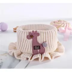 GENERICO - Bufanda linda súper suave calentita de cuello para bebe y niños 1 año a 8 años