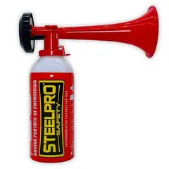 STEELPRO - Bocina de Emergencia Tsunami Aire Comprimido 300 ml – Unidad