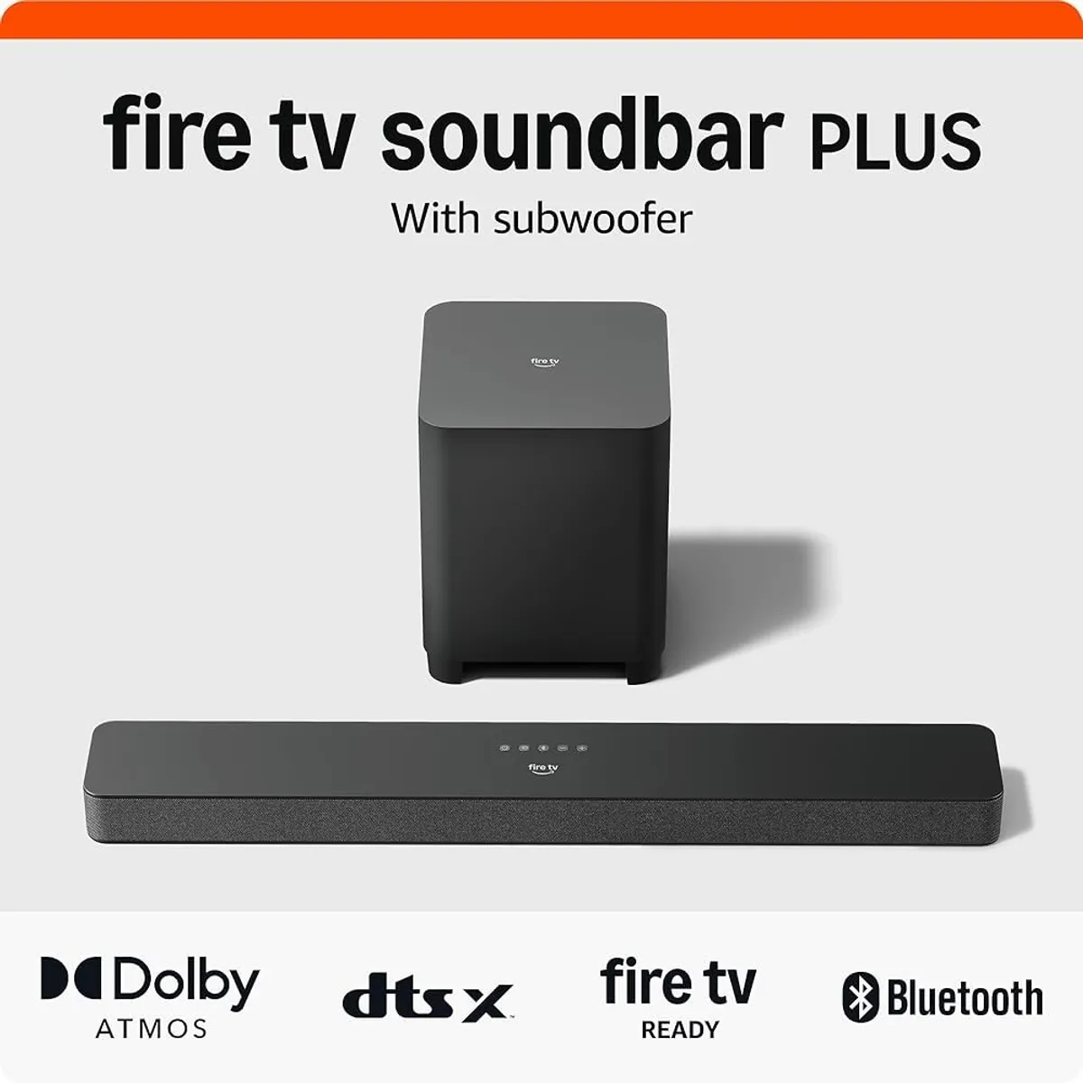AMAZON - Soundbar Amazon Fire TV Plus con Subwoofer