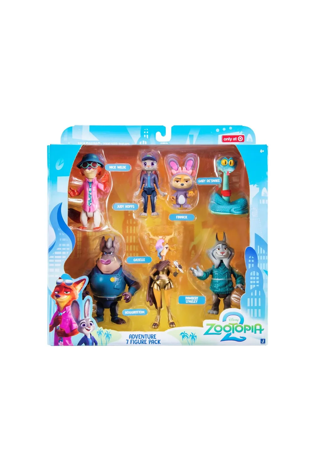 IMEXPORTA Pack De 7 Figuras Articuladas De 8 Cm Zootopia
