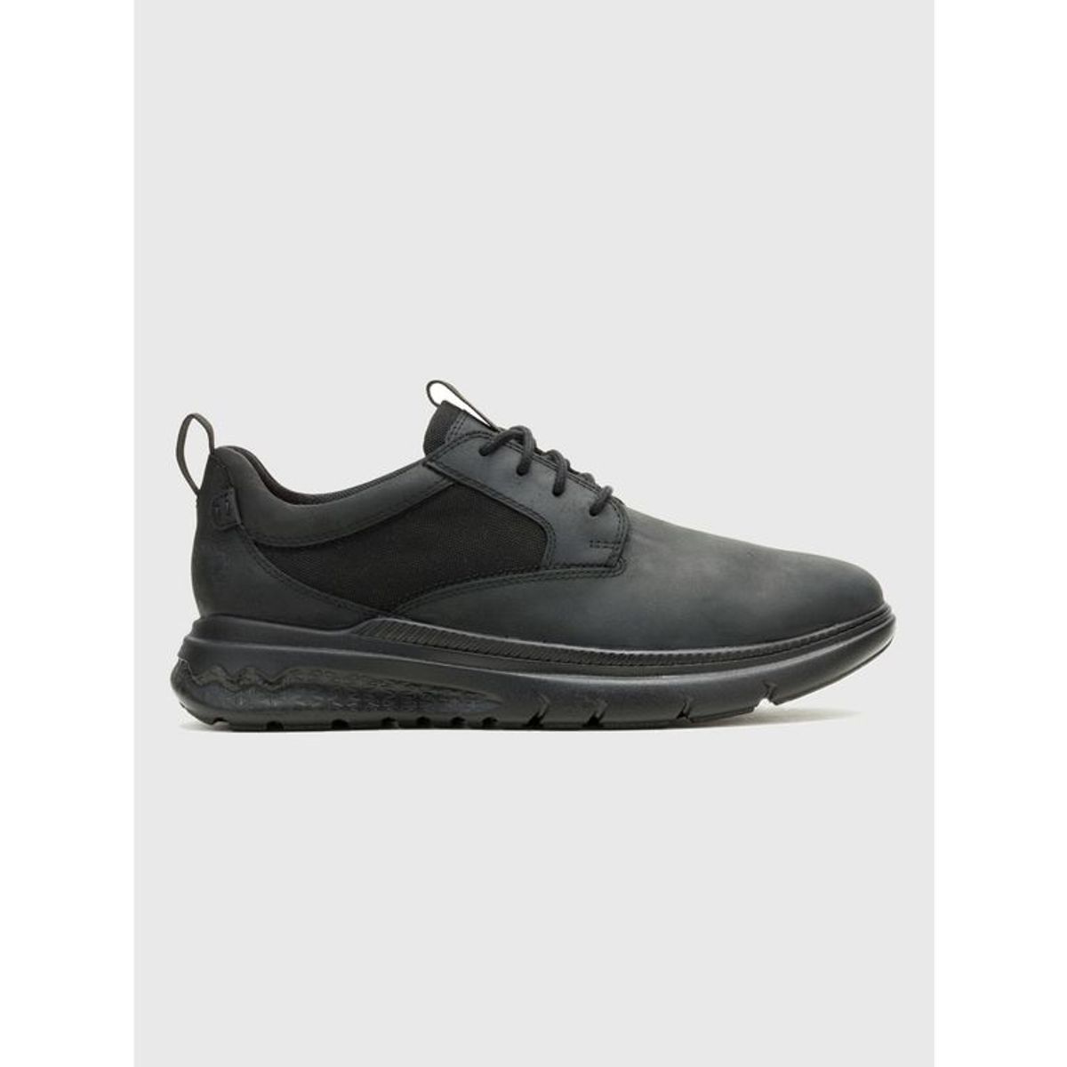 HUSH PUPPIES - Zapatilla Cuero Hombre Laceup Negro HUSH PUPPIES