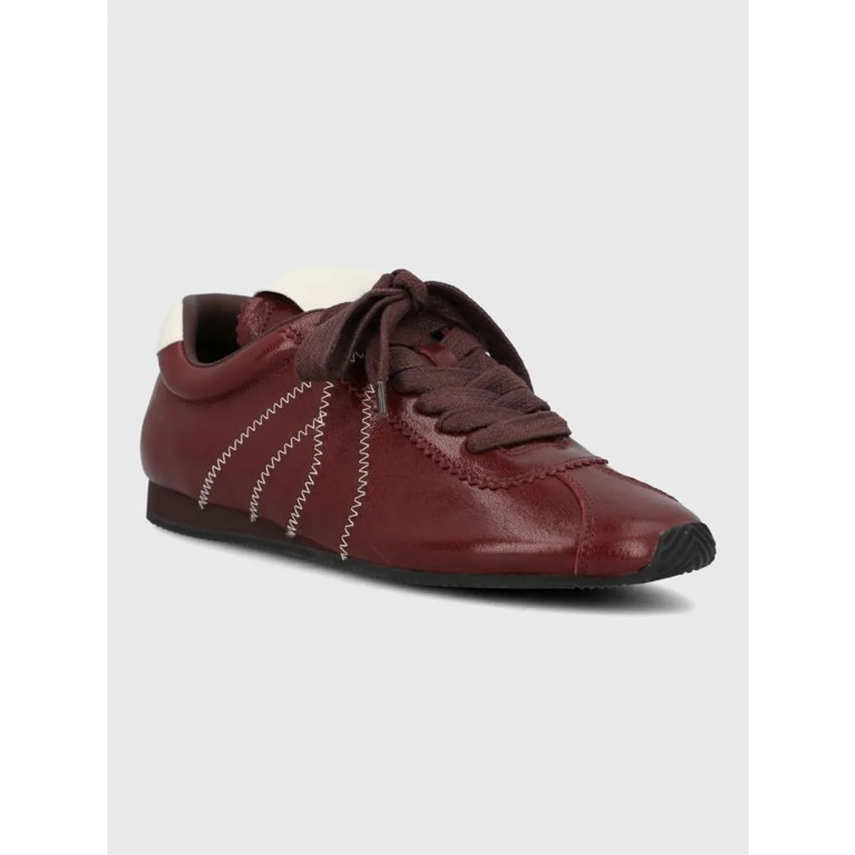 HUSH PUPPIES - Zapatilla Cuero Mujer Bonik Rojo HUSH PUPPIES