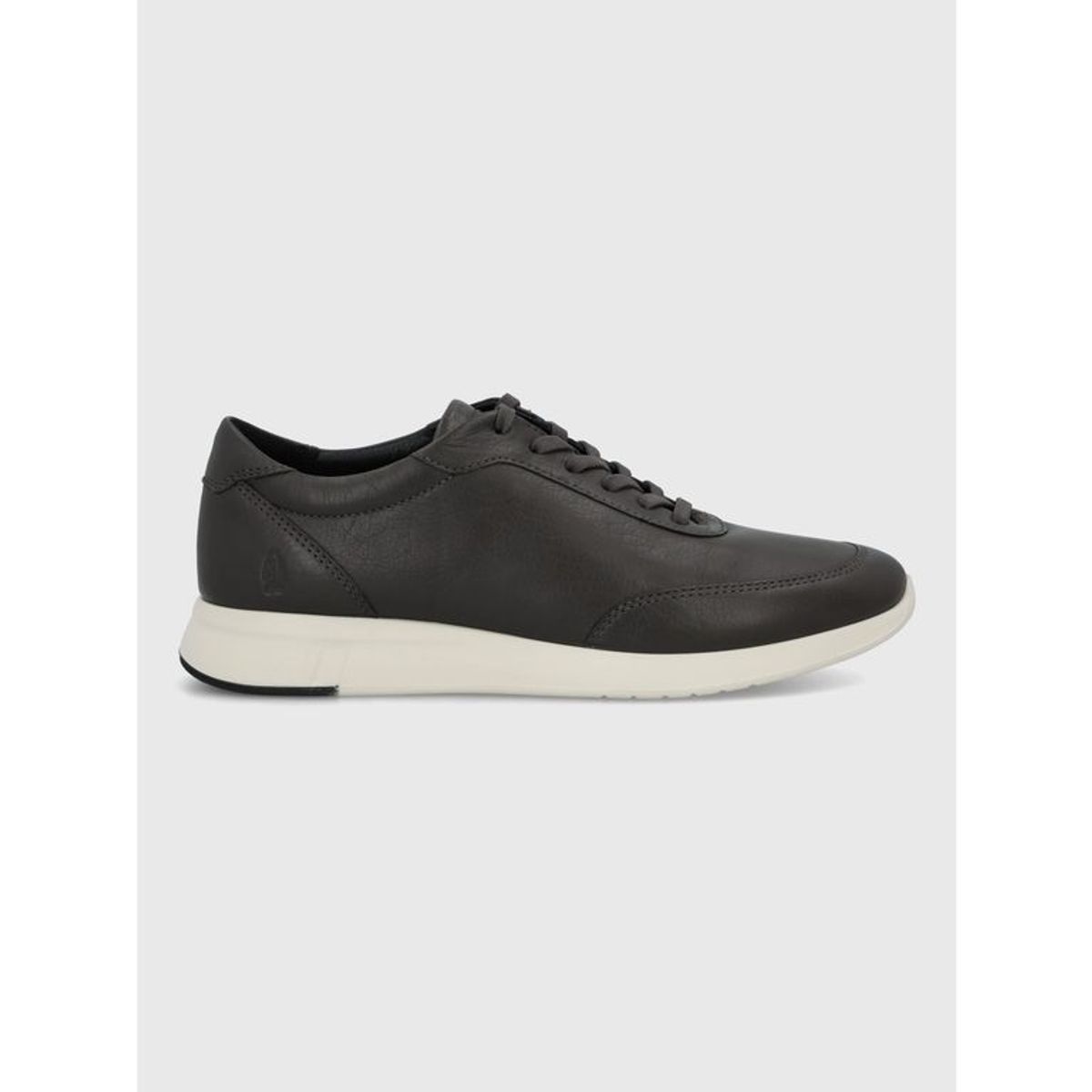 HUSH PUPPIES - Zapatilla Cuero Mujer Kalfy Gris HUSH PUPPIES