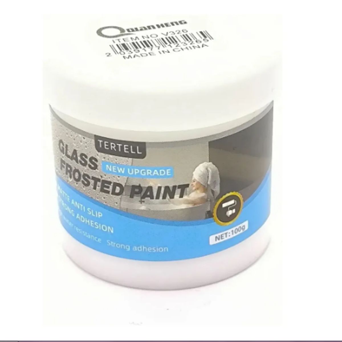 GENERICO - Pintura Para Vidrio Con Efecto Esmerilado Empavonado 100grs