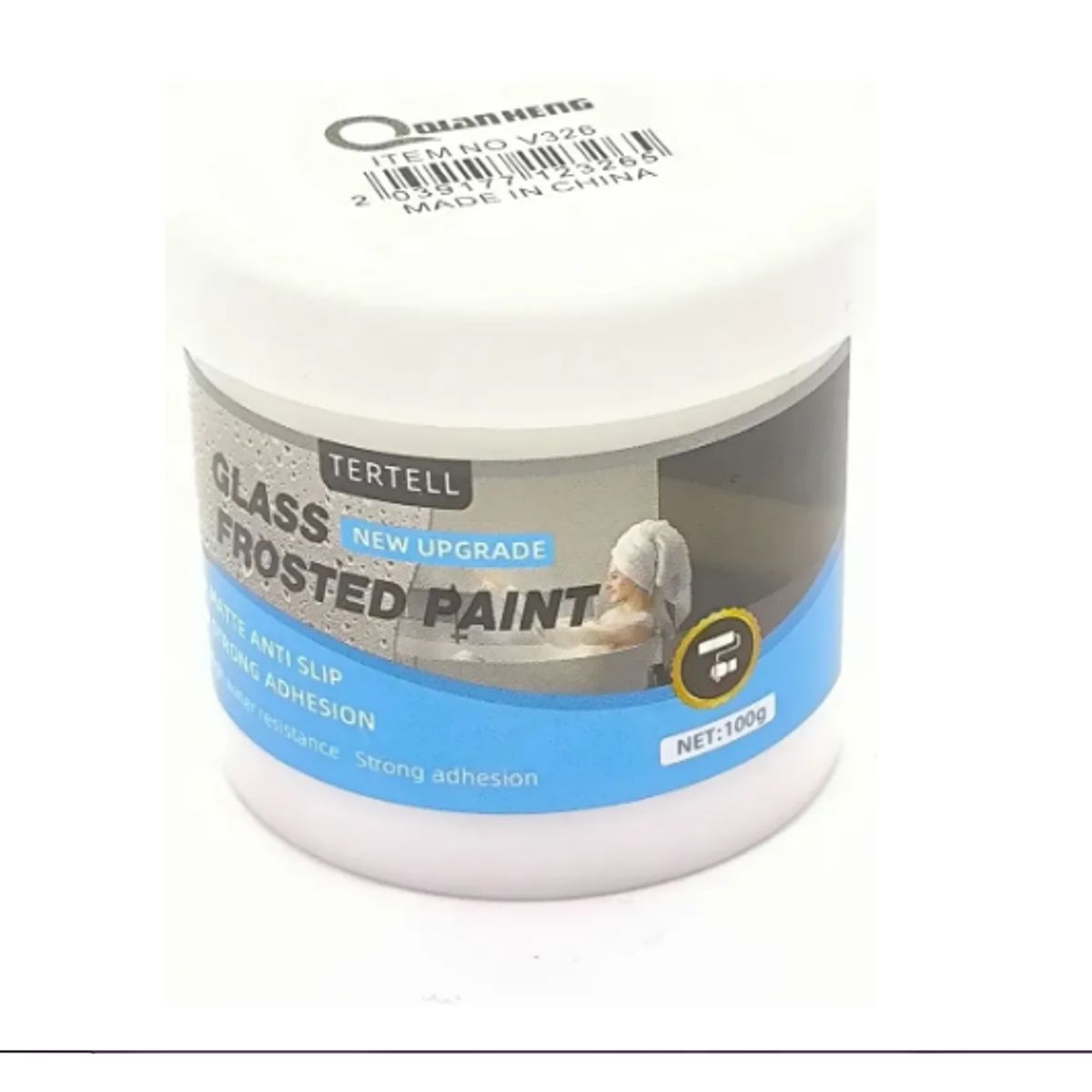 GENERICO - Pintura Para Vidrio Con Efecto Esmerilado Empavonado 100grs
