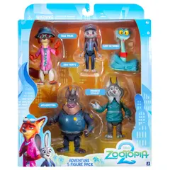 IMEXPORTA - Pack De 5 Figuras De 8 Cm Zootopia