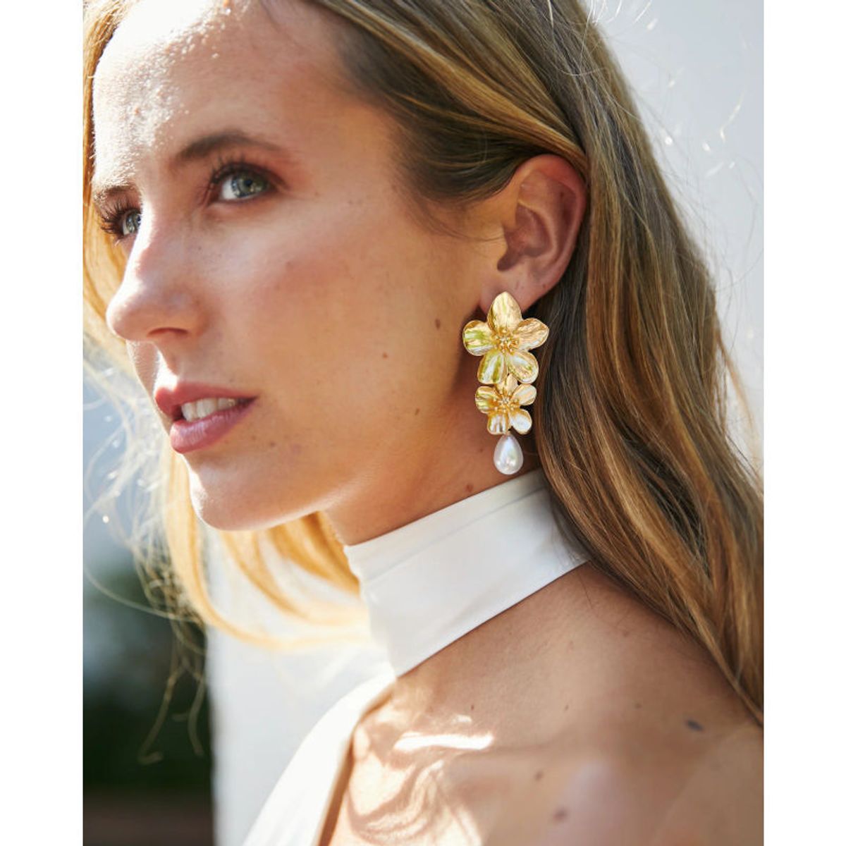 MI PLACARD - Aros Amaranta Perla Dorado