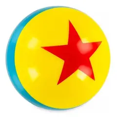 DISNEY - Pelota Plastica 19Cm Amarilla Pixar