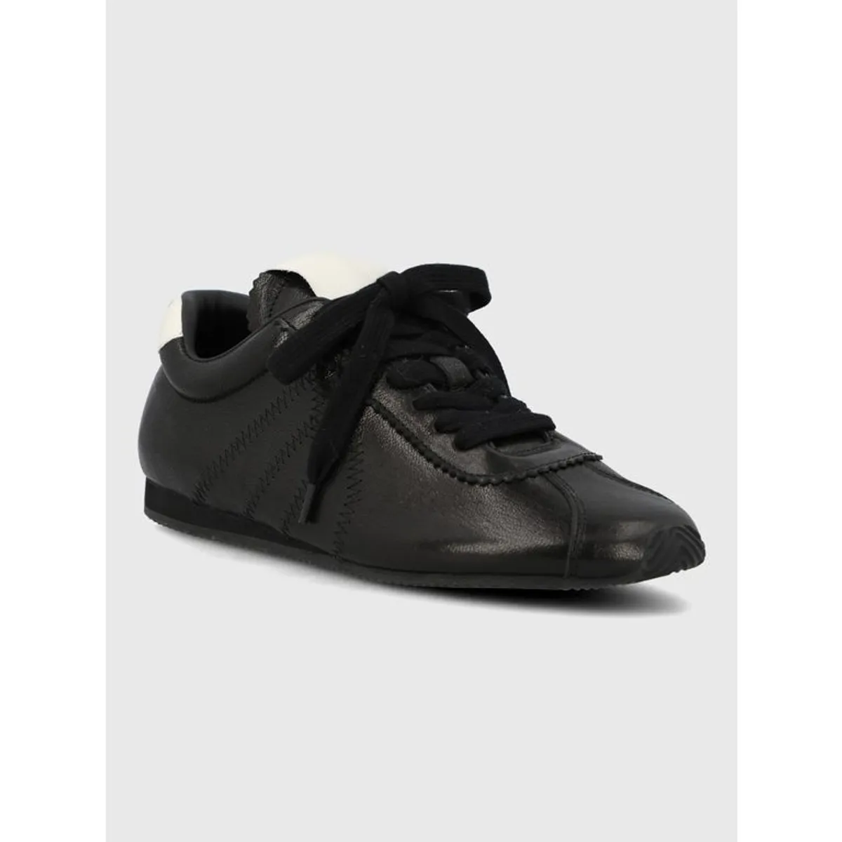 HUSH PUPPIES - Zapatilla Cuero Mujer Bonik Negro HUSH PUPPIES