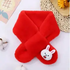 GENERICO - Bufanda linda súper suave calentita de cuello para bebe y niños 1 año a 8 años