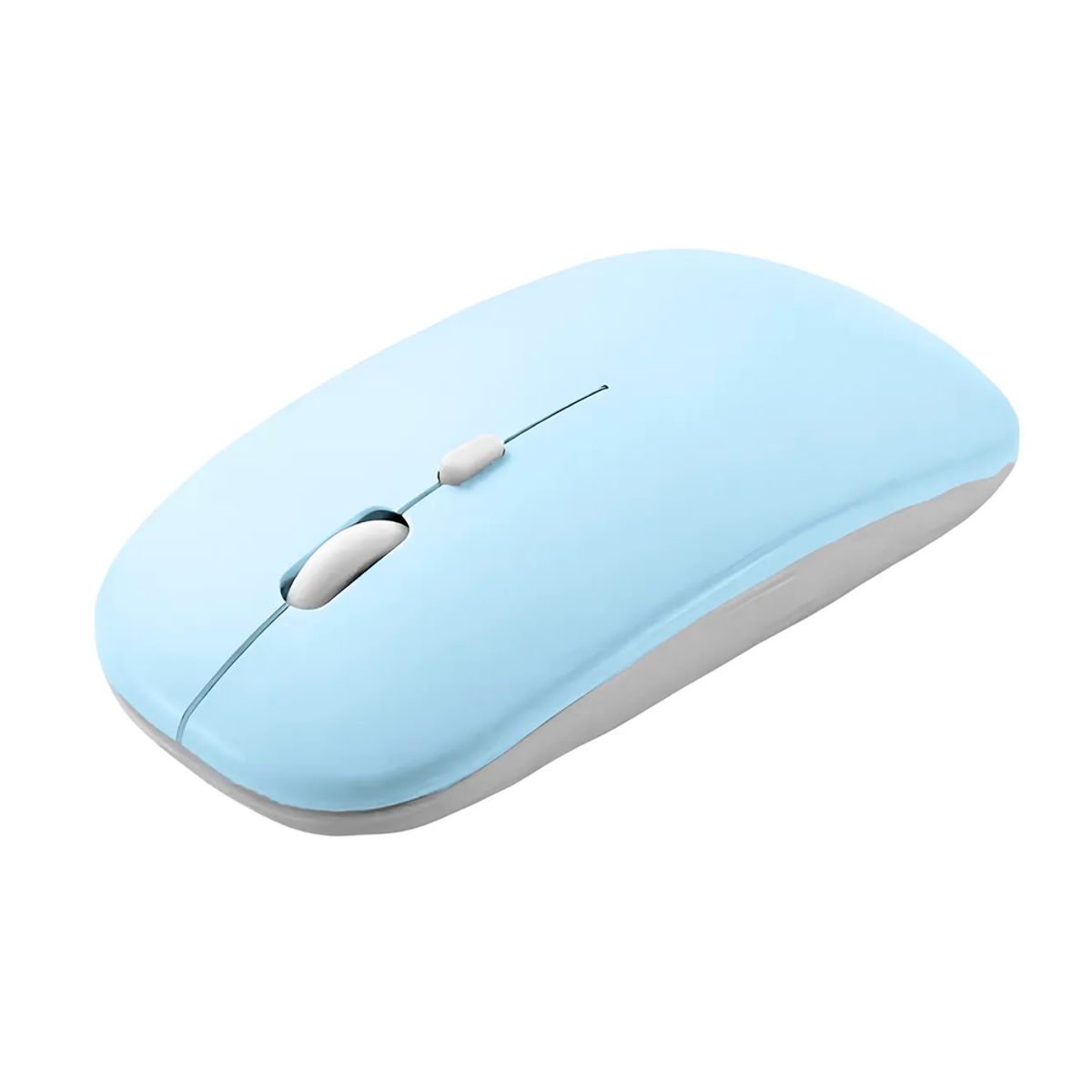 GENERICO - Kit Teclado + Mouse Para Ipad Tablet Celular Pc Bluetooth Celeste